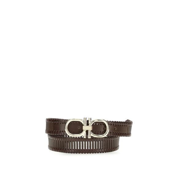 Ferragamo Men Adjustable Gancini Belt